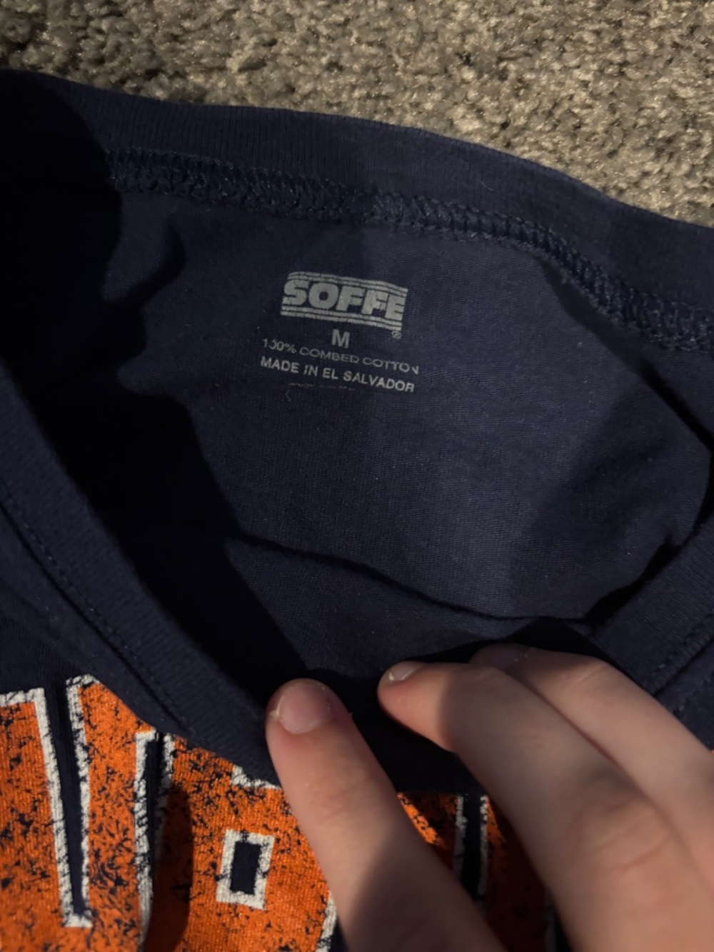 Soffe Auburn Tigers Women's Long Sleeve Tee M - Picture 2 of 3